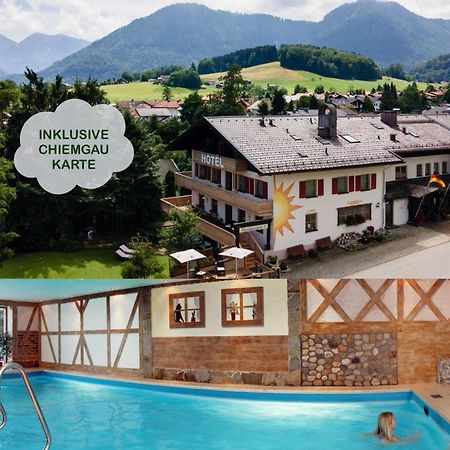 Hotel Alpensonne Ruhpolding Chiemgau Karte Exterior photo