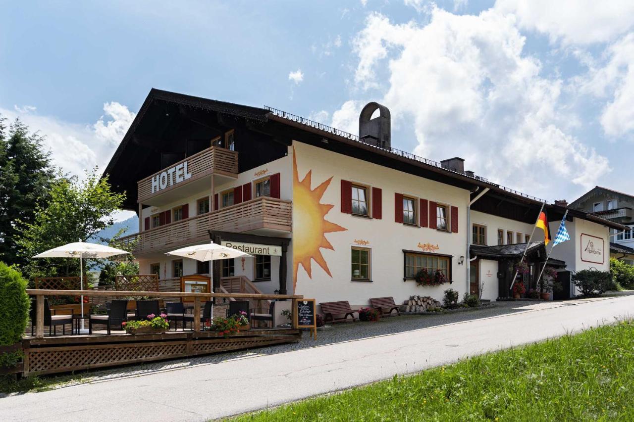 Hotel Alpensonne Ruhpolding Chiemgau Karte Exterior photo